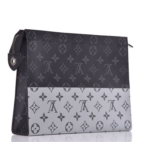 louis vuitton monogram eclipse pochette voyage mm